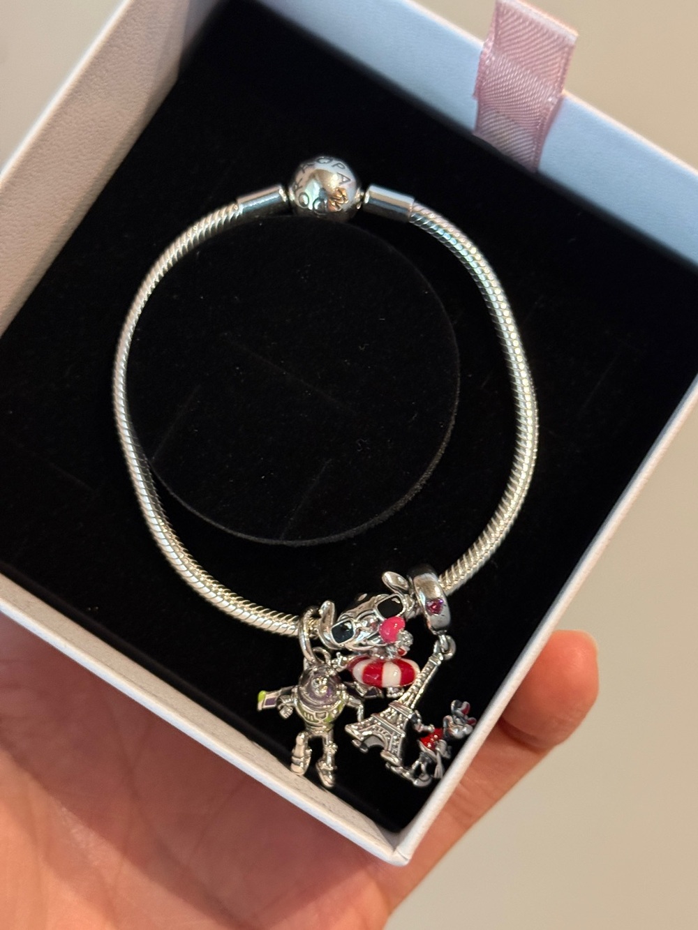 Pandora bracelet and charms